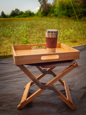 Bamboo table top - 43 x 32 cm