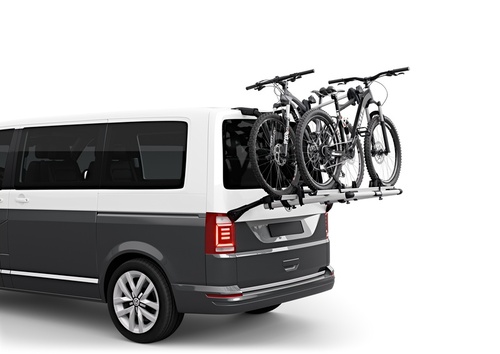 Thule WanderWay Fahrradträger für VW T6 Heckklappe, schwarz