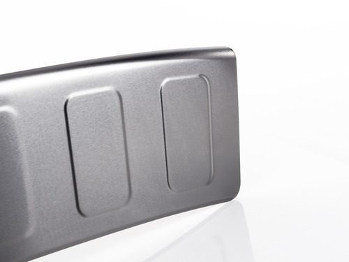 Carbest Stoßstangenschutz aus gebürstetem Edelstahl Schwarz- kurzer Radstand