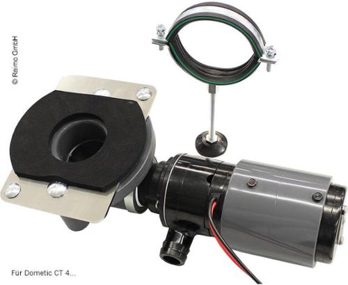 Pompa chopper per toilette a cassetta -