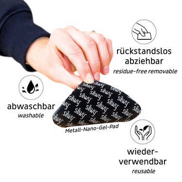 Magnetisk madskål i porcelæn - hvid