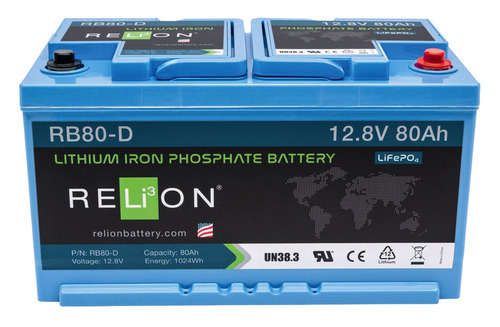 Relion Lithium Eisenphospaht Batterie - Von 20 bis 150 Ah