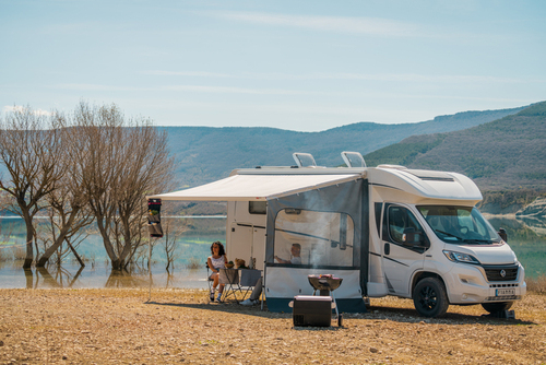 Seitenwand mit Fenster