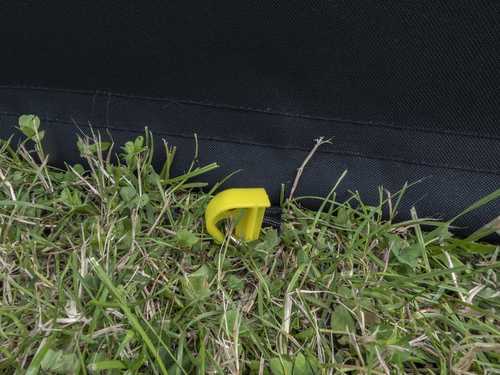 Folding dog outdoor enclosure