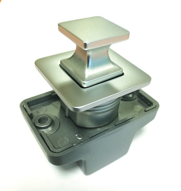 Push Lock - Serrure complète pour meubles à bouton-poussoir