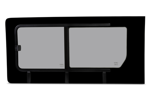 Skydevindue i ægte glas til VW Crafter fra modelår 2018-. -