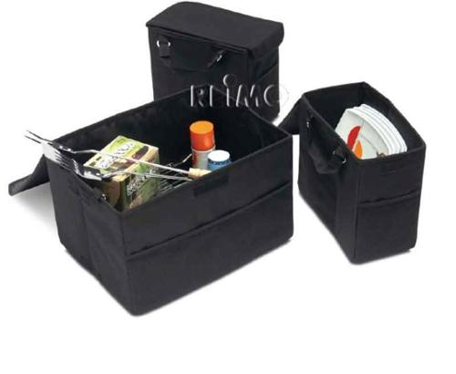 3 in 1 organizer, black, 74x32x26cm