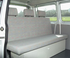 Banquette-lit camping car Eco